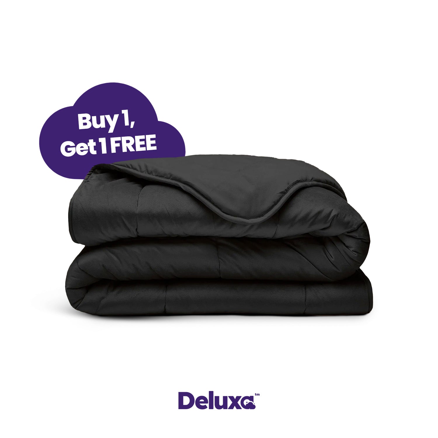 CloudSoft 2-in-1 Duvet | Velvet Black