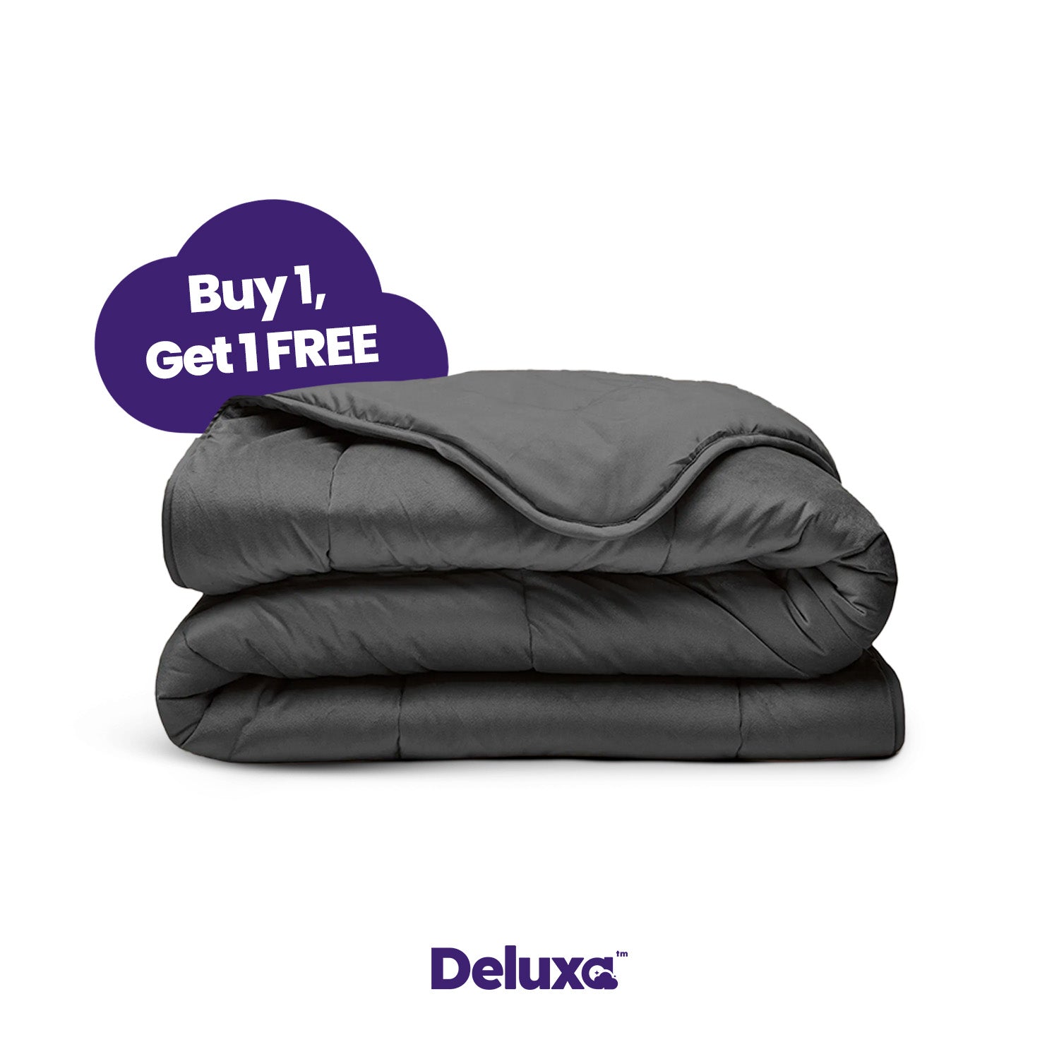 CloudSoft 2-in-1 Duvet | Velvet Anthracite