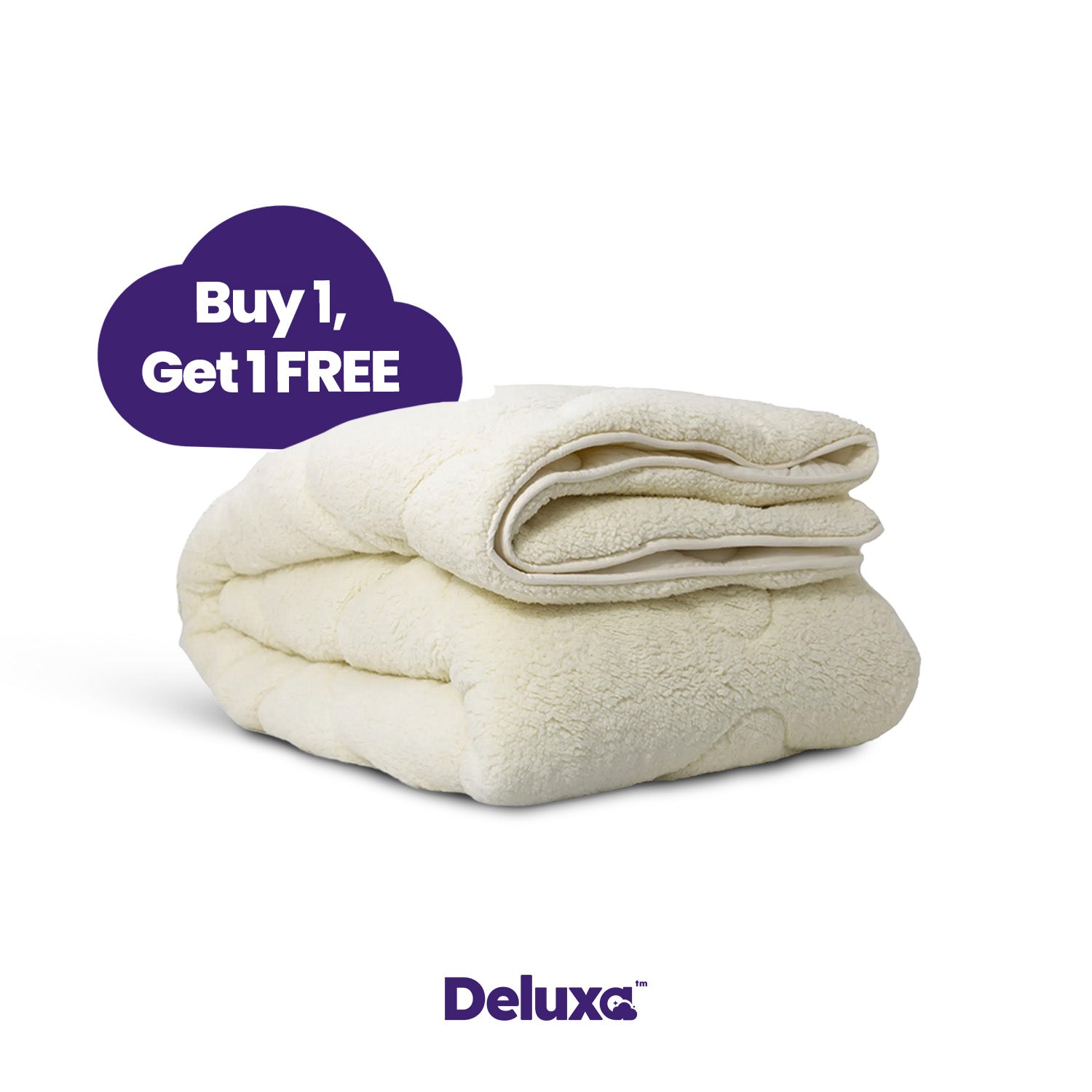 CloudSoft 2-in-1 Duvet | Teddy Cream