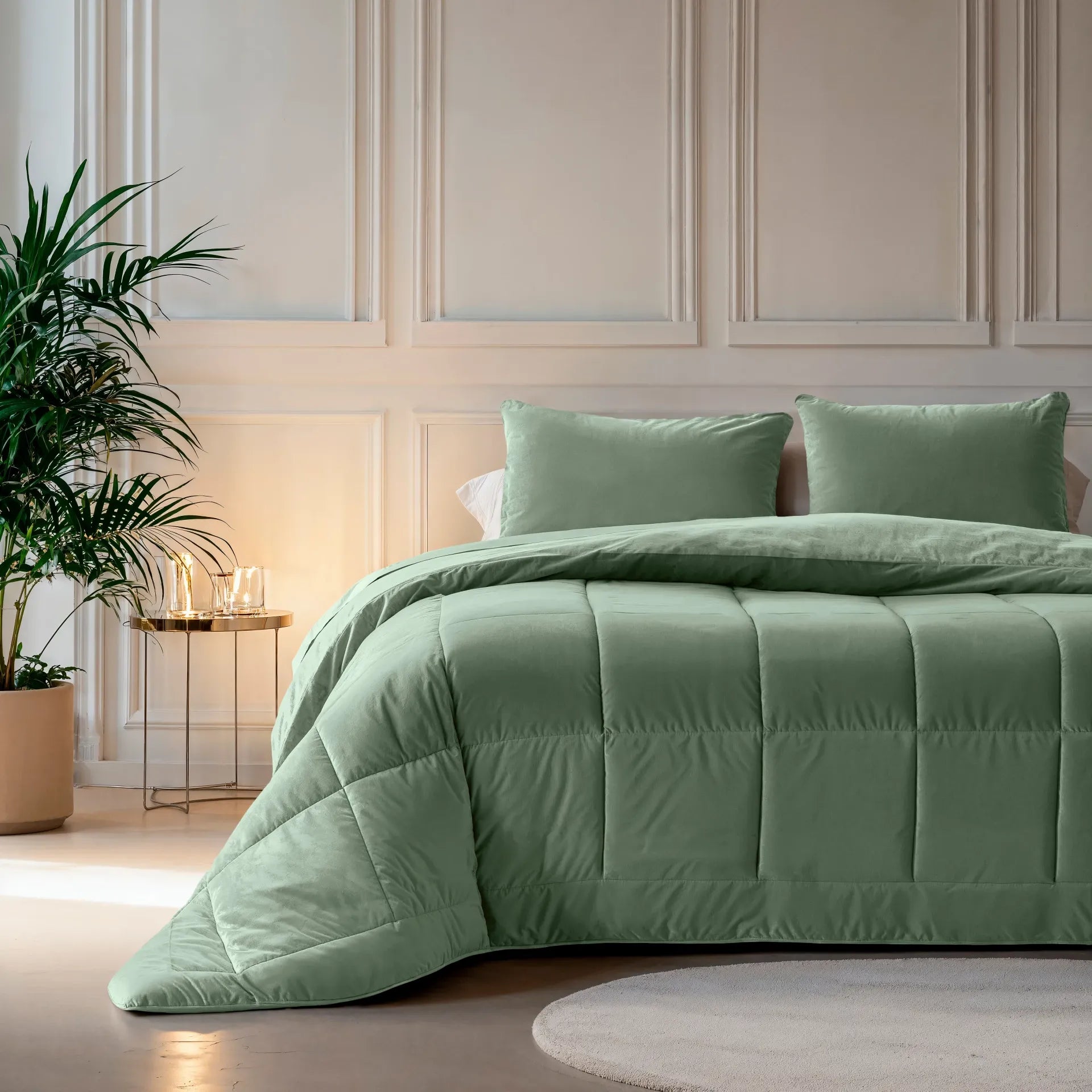 CloudSoft 2-in-1 Duvet | Velvet Green