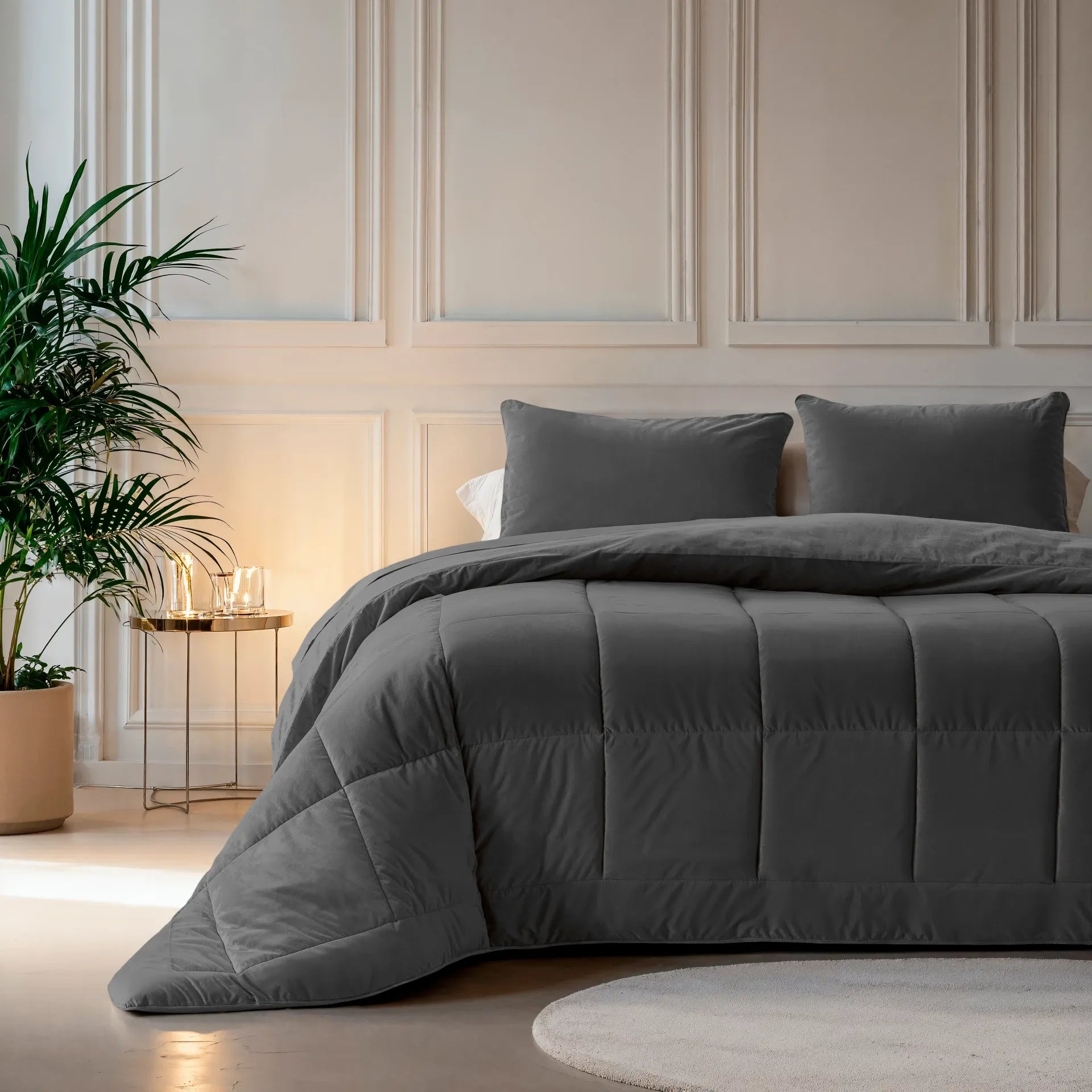 CloudSoft 2-in-1 Duvet | Velvet Anthracite