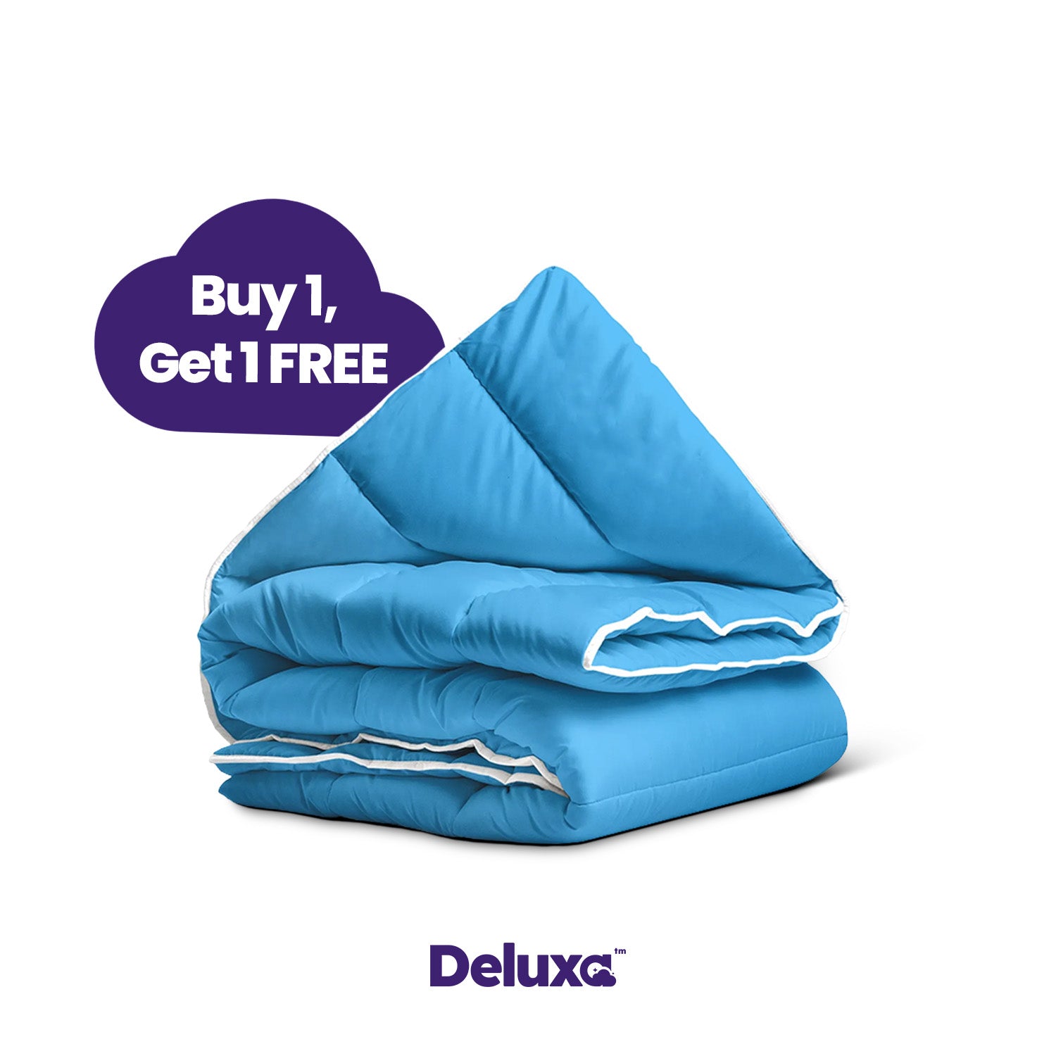 CloudSoft 2-in-1 Duvet | Light Blue