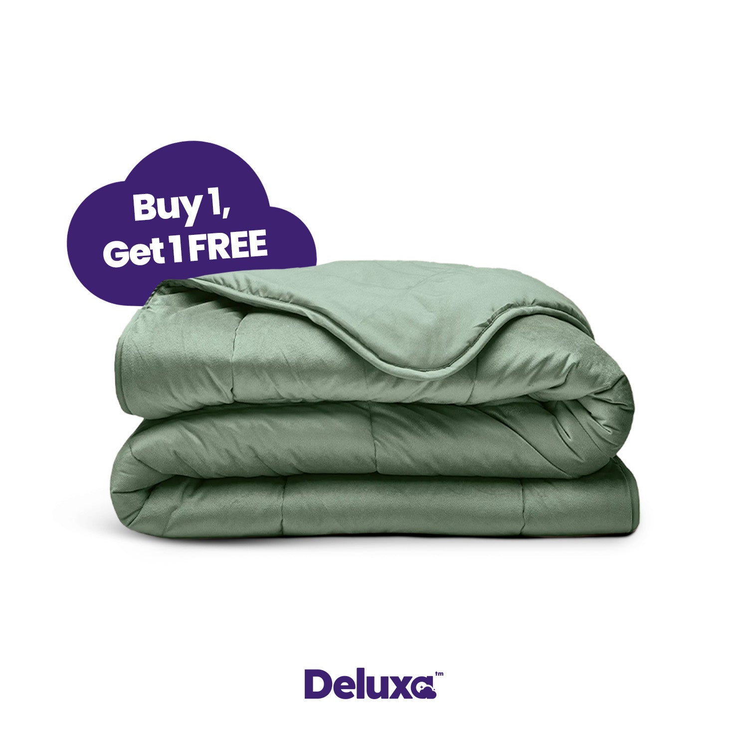 CloudSoft 2-in-1 Duvet | Velvet Green