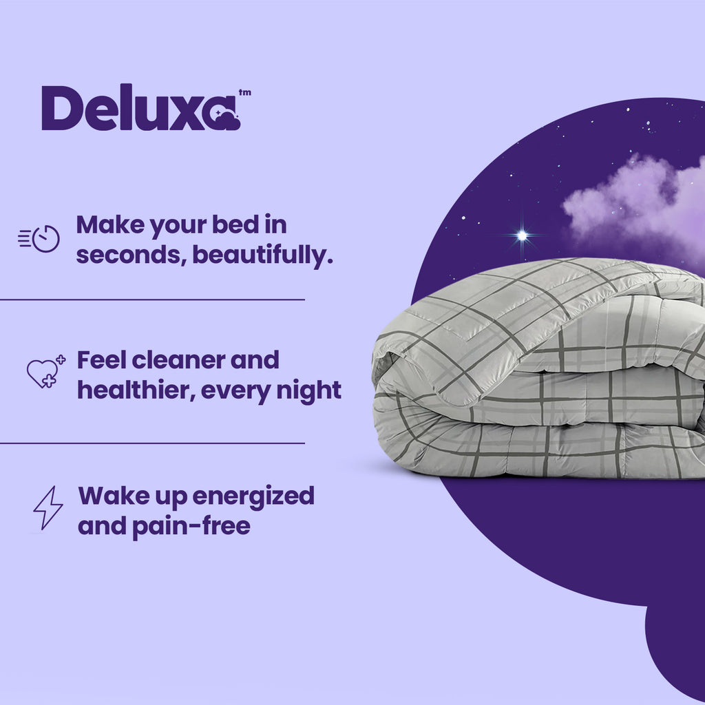 CloudSoft 2-in-1 Duvet | Hannah Grey