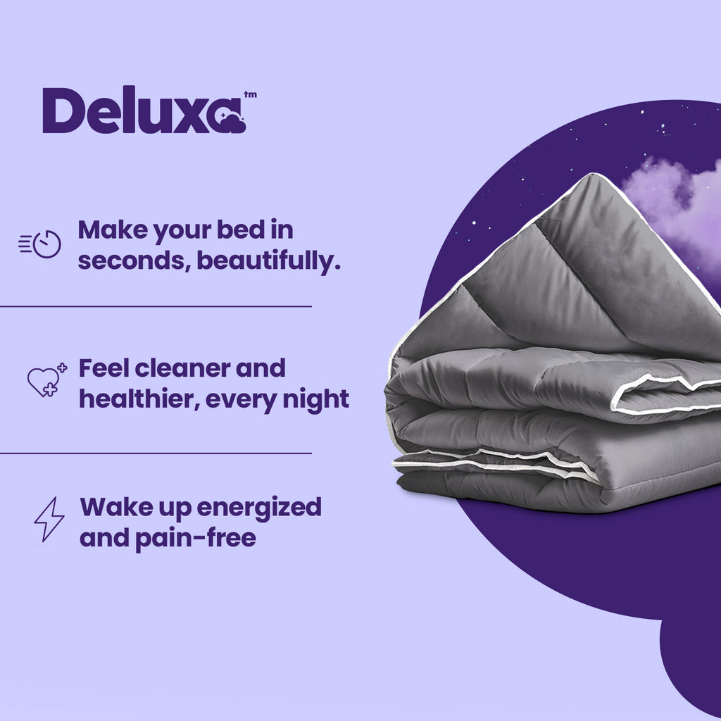 CloudSoft 2-in-1 Duvet | Anthracite