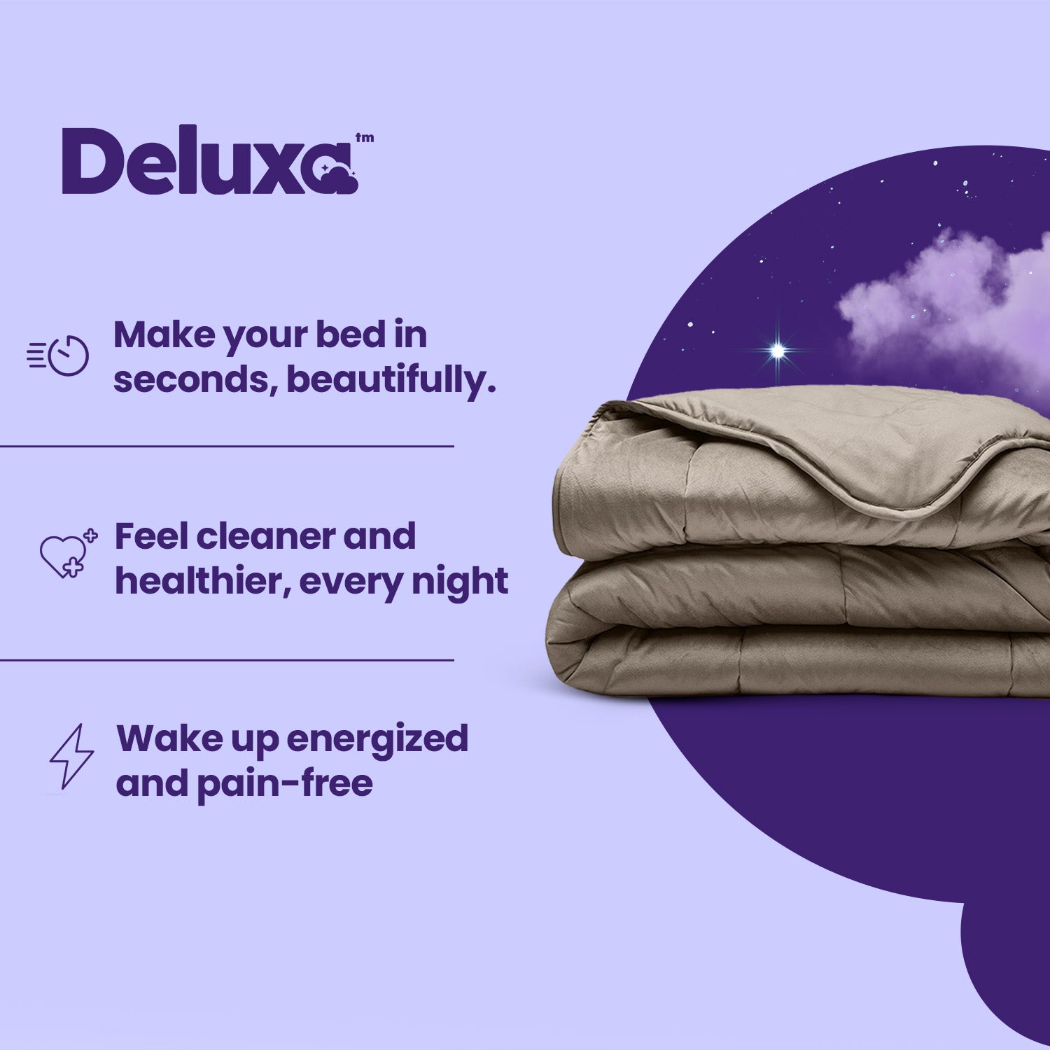CloudSoft 2-in-1 Duvet | Velvet Taupe