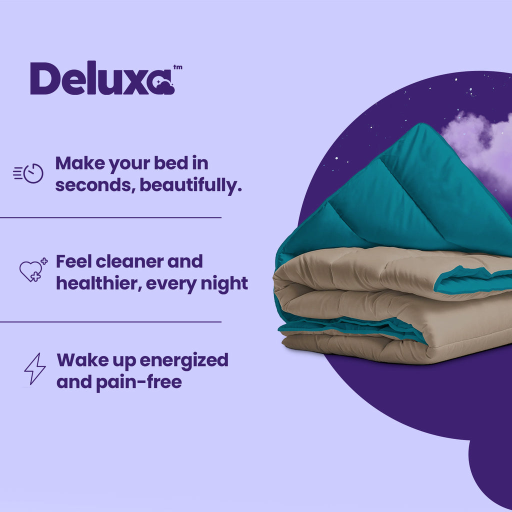 CloudSoft 2-in-1 Duvet | Teak and Plume