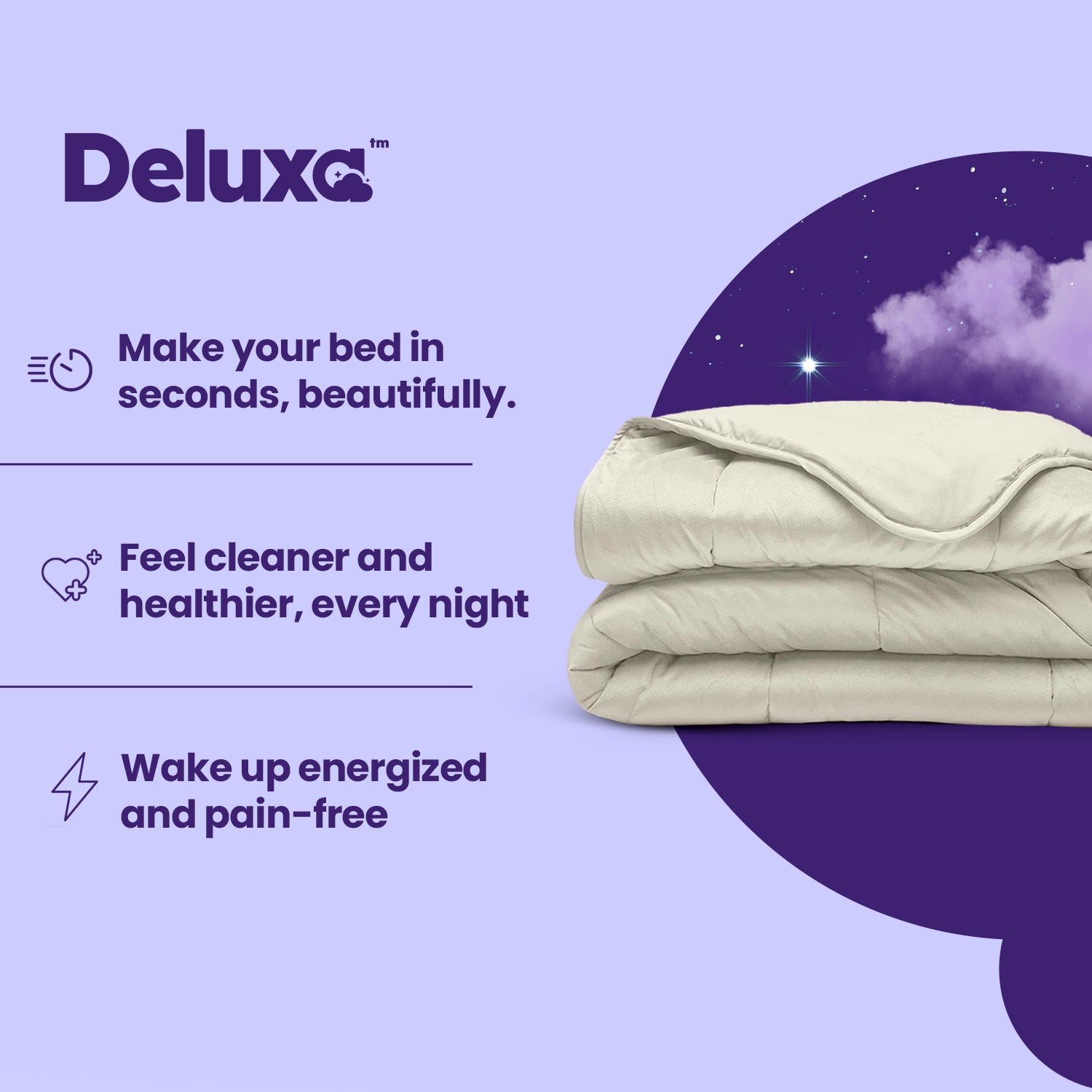 CloudSoft 2-in-1 Duvet | Velvet Cream