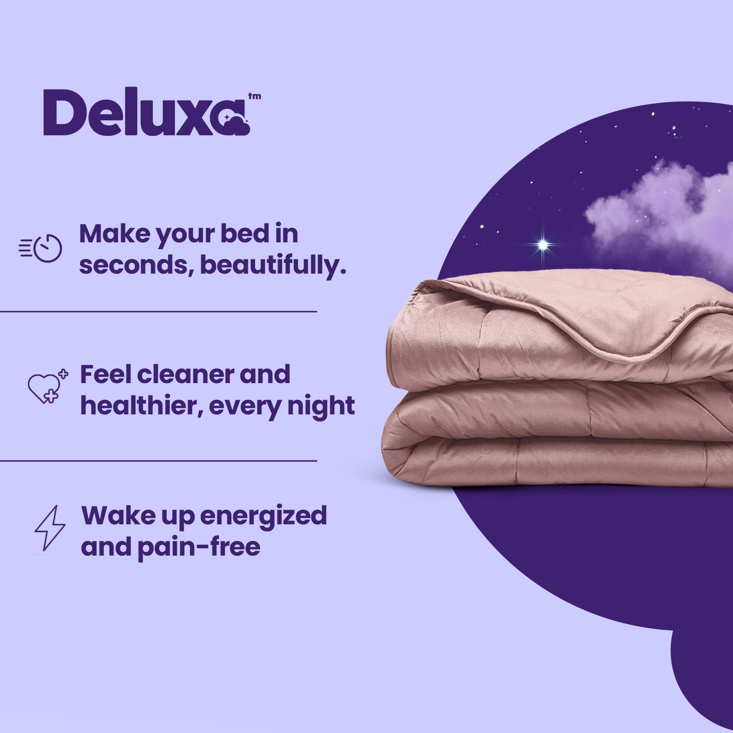 CloudSoft 2-in-1 Duvet | Velvet Pink