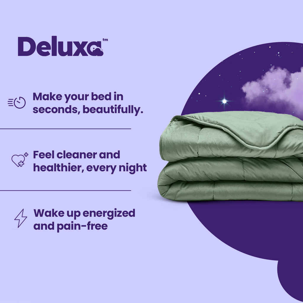 CloudSoft 2-in-1 Duvet | Velvet Green