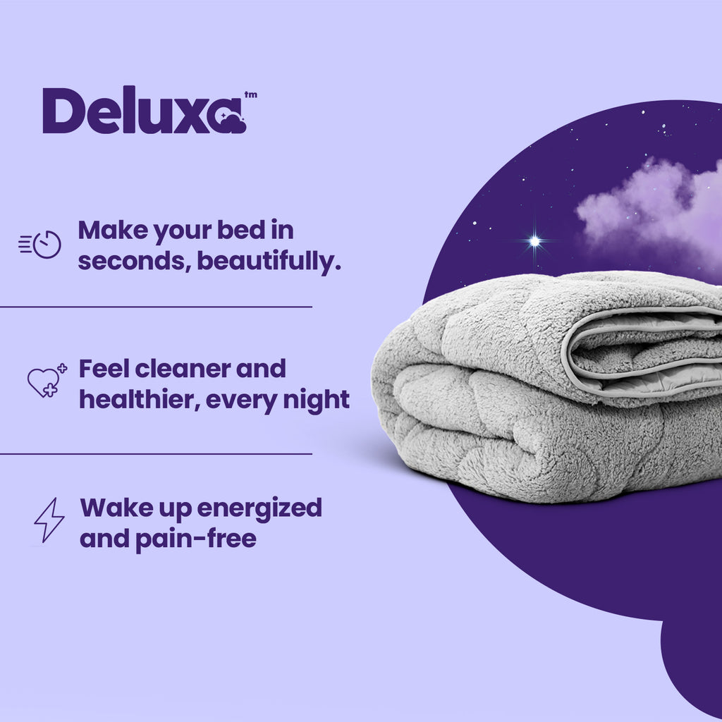 CloudSoft 2-in-1 Duvet | Teddy Grey