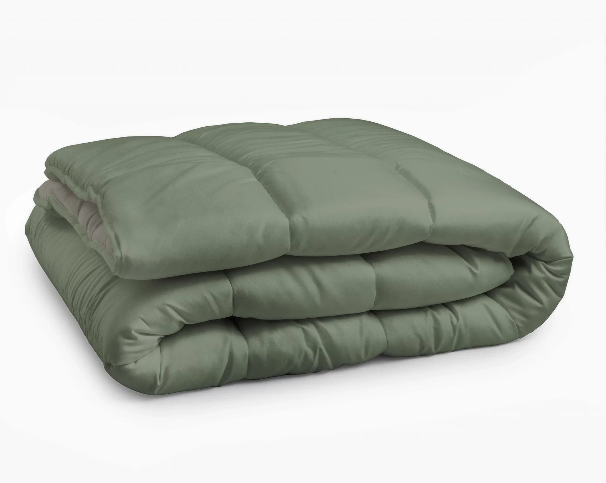 CloudSoft 2-in-1 Duvet | Green and Khaki