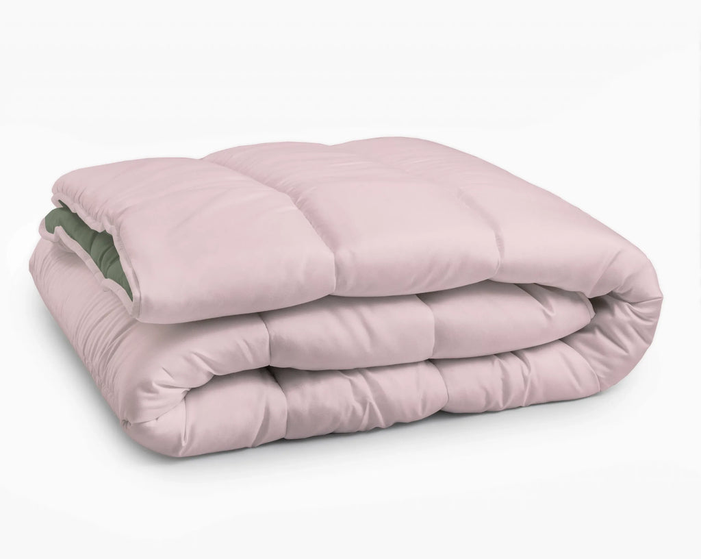 CloudSoft 2-in-1 Duvet | Green and Pink