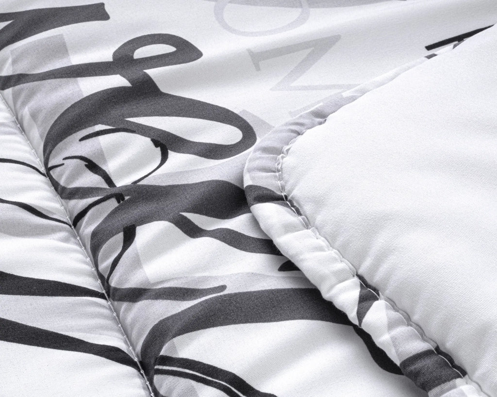 CloudSoft 2-in-1 Duvet | White Home Sweet Home